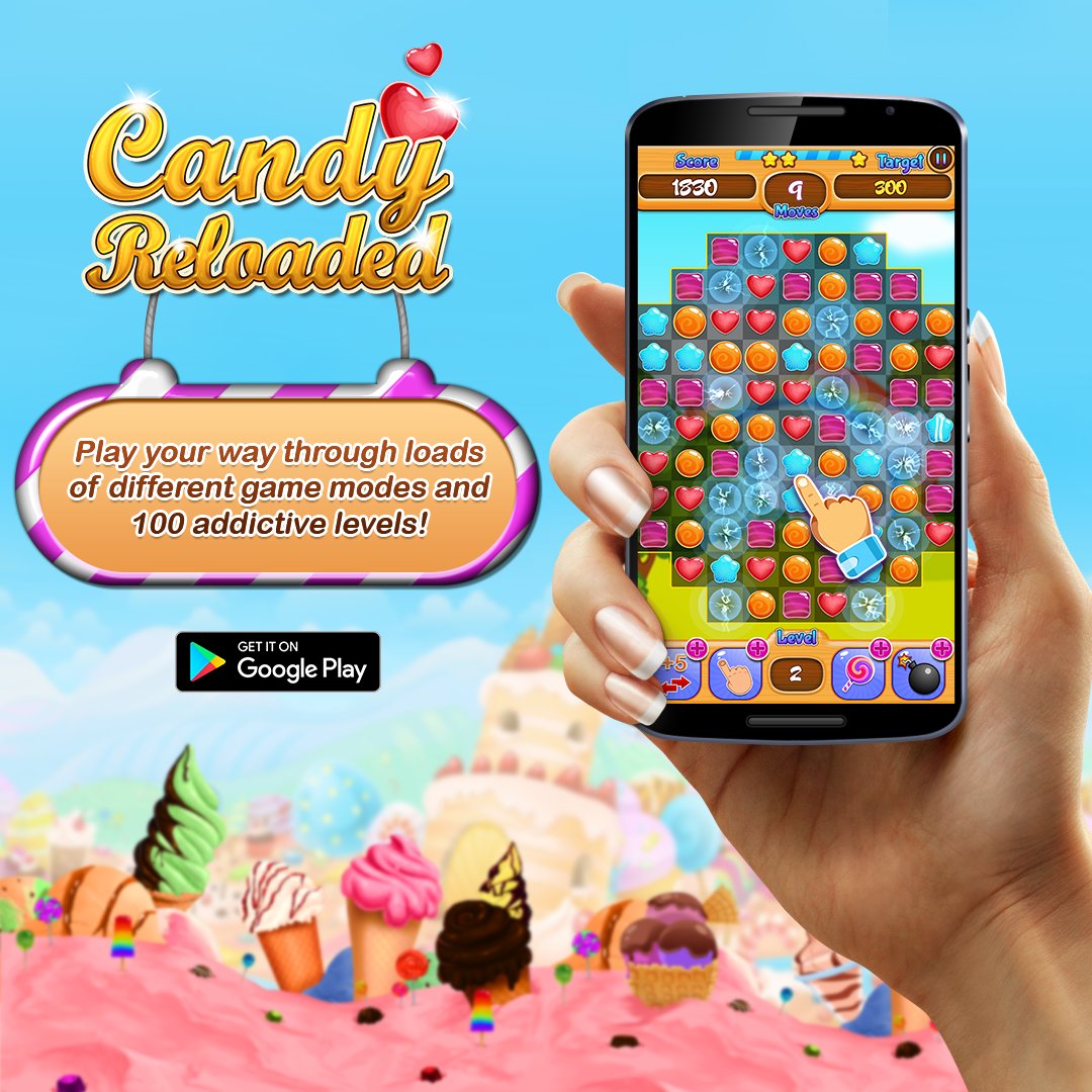 lubolabs's tweet photo. #CandyReloaded! New levels are on the way! Stay tuned!
https://t.co/DWfej1HJdS
#gamedev #indiedev #indiegame https://t.co/HRqSn5GNO6