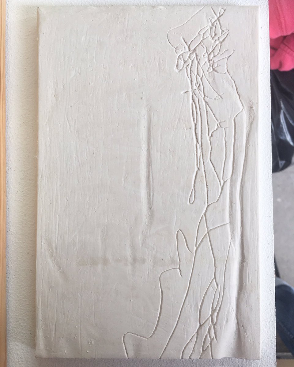 nettebrownart's tweet photo. Some experiments.... #plaster https://t.co/pXQK0ngPdw