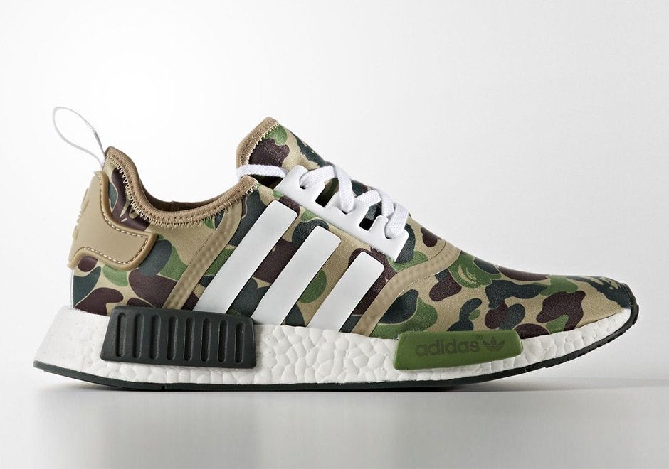 StealBoyStyle's tweet photo. Adidas รุ่น NMD R1 ออกแบบกับแบรนด์ BAPE
ใช้วัสดุ Neoprene ทำตัวรองเท้า
จะวางขายเร็วๆนี้ ราคา $150 (ประมาณ 5250 บาท) https://t.co/fsnr51pQZO