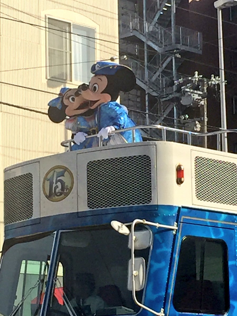 ひなまる 函館港まつりパレードにディズニーの仲間たち ダッフィーちゃんぶりっこかわいい ミッキーミニーいちゃいちゃかわいい 函館港祭り