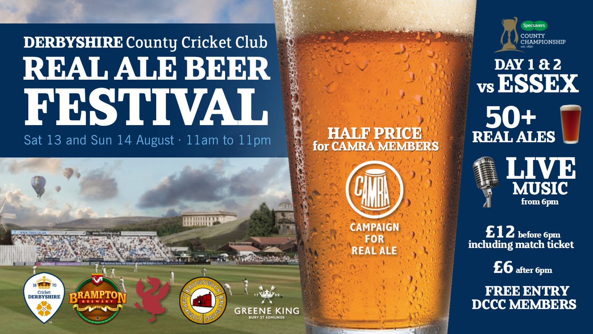 READ: Club to host Real Ale Beer Festival on Saturday 13 and Sunday 14 August #P2bD po.st/2V6jNs