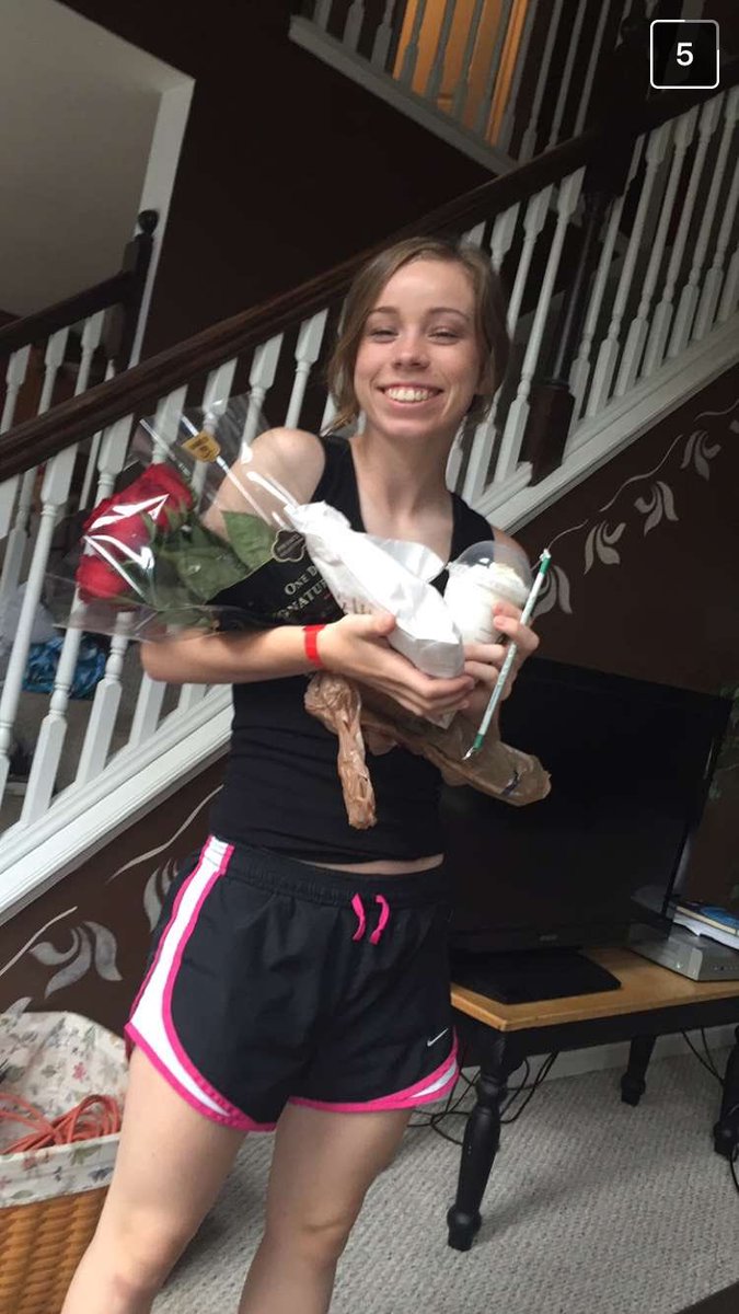 AveReuter's tweet photo. Someone decided to come over early and surprise me with goodies AND come to the rabbit show to support me😇❤️ https://t.co/4MYAufpKEc