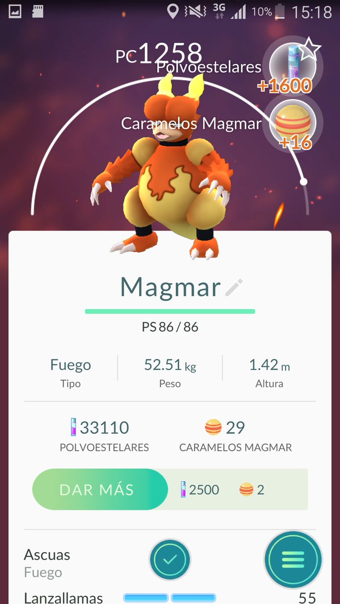 CuatroForGamers's tweet photo. Magmar ole huevo 10km https://t.co/qpLLVJcPkn