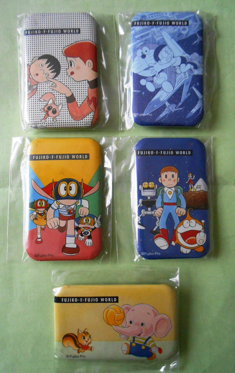 稲垣高広 仮面次郎 Koikesan A Twitter 90年代後半 00年代序盤の 藤子 F 不二雄の世界展 でもオリジナルグッズがいろいろと販売されました 私のお気に入りは 缶バッジとストラップです