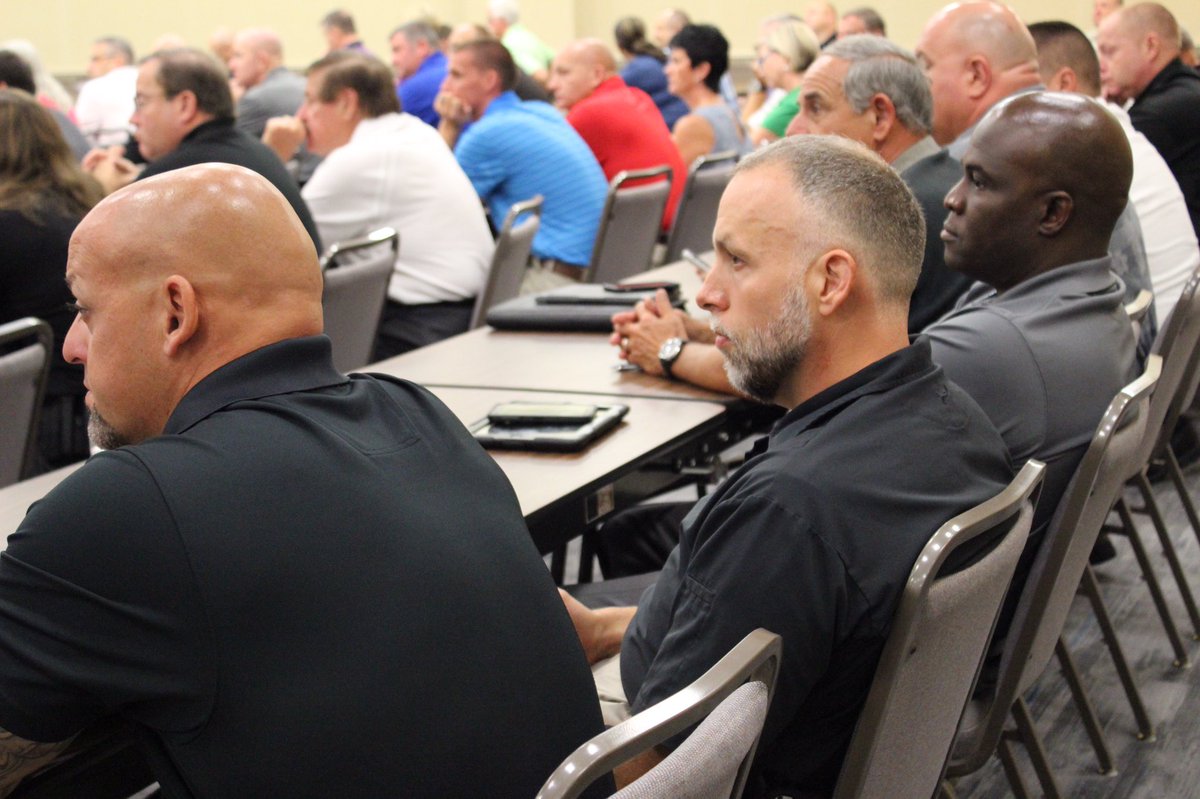 #WakeTech welcomes <a href="/NCCJETS/">NC CJ Standards</a> School Directors, and <a href="/NCAGO/">NC Attorney General</a> Roy Cooper to annual training conference.