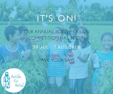BottleforBotol's tweet photo. Can you spare a few minutes? (Average of 2 minutes 54 seconds to be precise!) Cast your vote https://t.co/S8OcKdMe5N https://t.co/PNxrCxoqpw