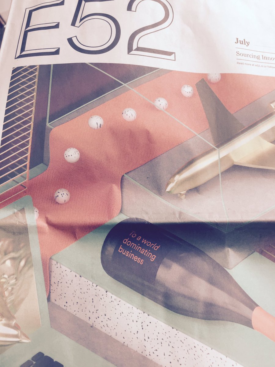 eindhovenHS's tweet photo. Always a good read! @e52nl and a coffee @PandPEhv #coffeeandapaper https://t.co/ksTptBfnm1