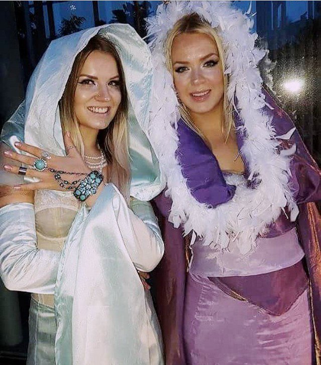 BlondePlutoZ's tweet photo. #design by #Zana of #BlondePlutoZ the #outfits from our latest Music video "These Are The Days " #homemadedesigns https://t.co/HrduoHRgdT