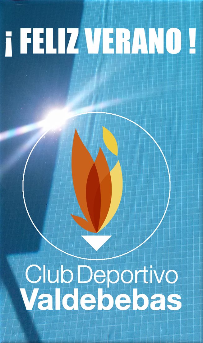 CDValdebebas's tweet photo. Todo el equipo del #ClubDeportivoValdebebas os deseamos un ¡¡FELIZ VERANO!! #vadebebas #hazdeporte #summertime https://t.co/6sxStuzvZh