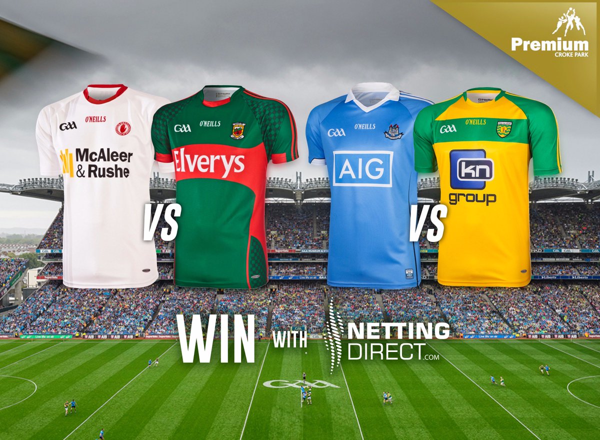 NettingDirect's tweet photo. Net yourself premium tickets to the GAA Football All-Ireland Q-Finals this wkend 🍀
RT &amp; Tag your #GAA friend https://t.co/OPHzzSEYgn