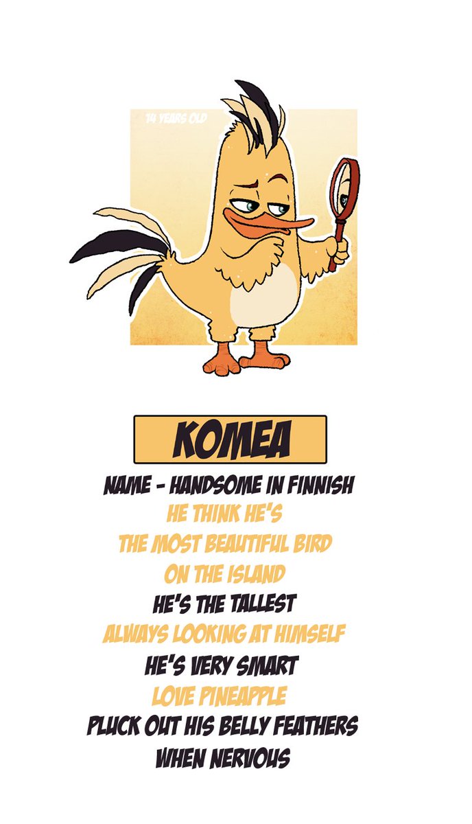 TamonYoriko's tweet photo. Some ppl asked me what their name was so here the bio of Chuck &amp; Luna babies lol 
#AngryBirdsMovie #angrybirds https://t.co/hU0rnZoOOB