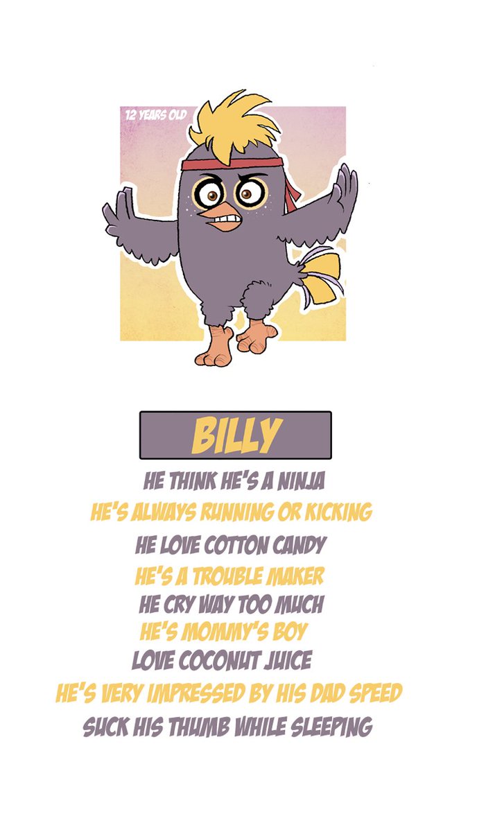 TamonYoriko's tweet photo. Some ppl asked me what their name was so here the bio of Chuck &amp; Luna babies lol 
#AngryBirdsMovie #angrybirds https://t.co/hU0rnZoOOB
