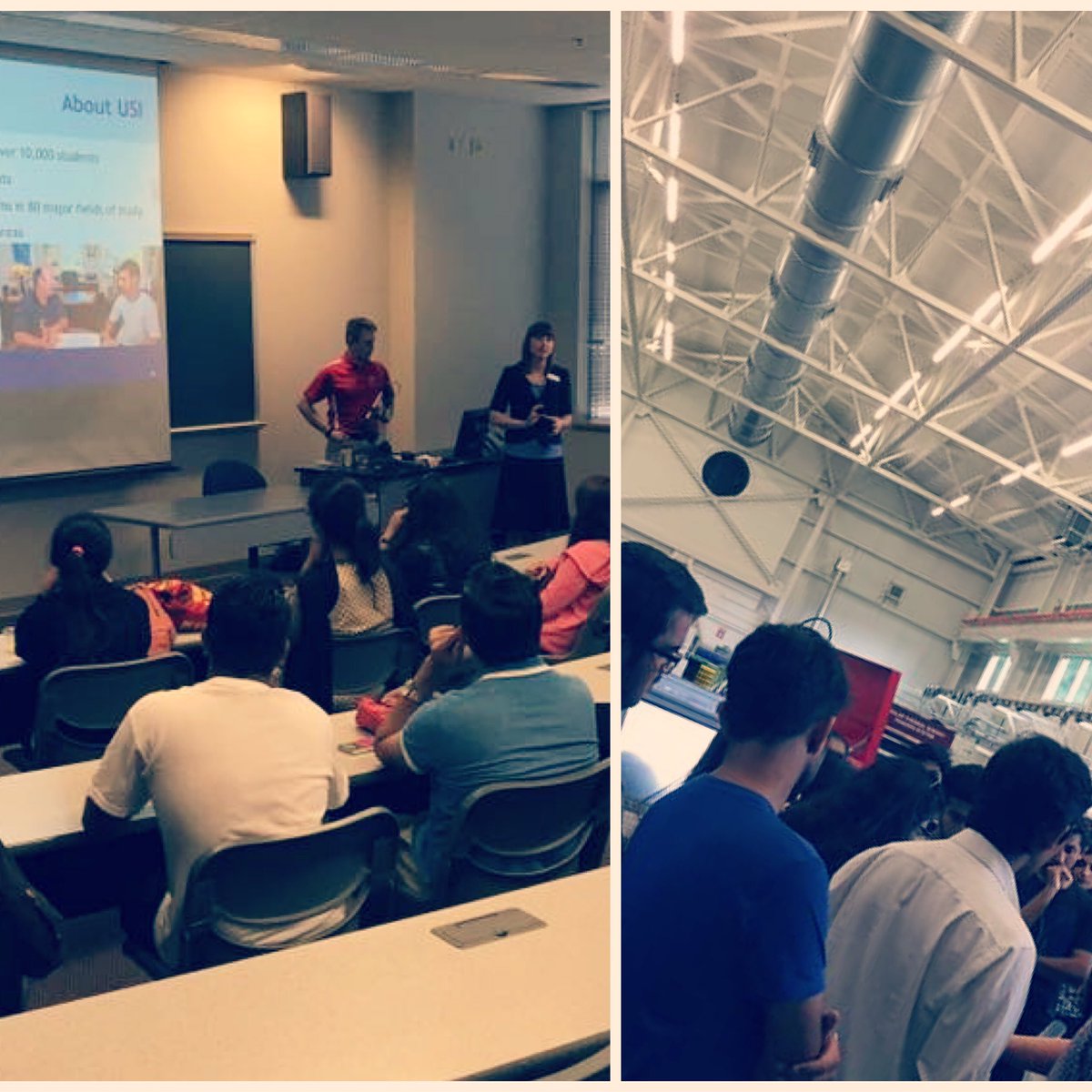 EdUSAPakistan's tweet photo. Our students at University of Southern Indiana learnt all about applied engineering programs. #pathwaystoengineering https://t.co/NMc6GQHA2R