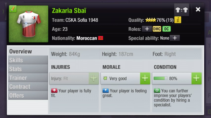 CSKASofiaTopE's tweet photo. NEW TRANSFER!!
👉 Zakaria Sbaï https://t.co/wabcfJRgFR