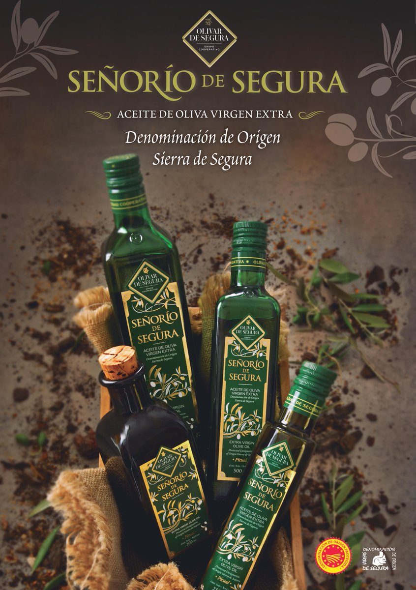 OlivarDeSegura's tweet photo. Sigue el FB de Olivar de Segura, S.C.A. y participa en el sorteo de 3 lotes de #SeñoríodeSegura con @aceitedesegura https://t.co/rCIRw2b5rr