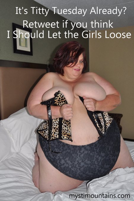 It's Titty Tuesday Already? https://t.co/NkLWoFsbmI<a href="/tag/ssbbw"class="tags"><span>#ssbbw</span></a>