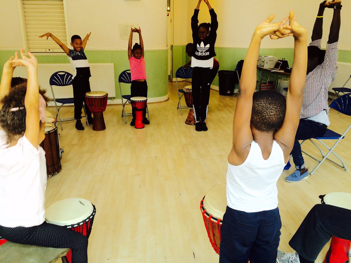 Akaraaka's tweet photo. @AkomaAsa Well deserved stretch after a serious #drumming session with Mohamed Gueye. #djembe #dunun #guinea #rhythm https://t.co/82VFdLE45X