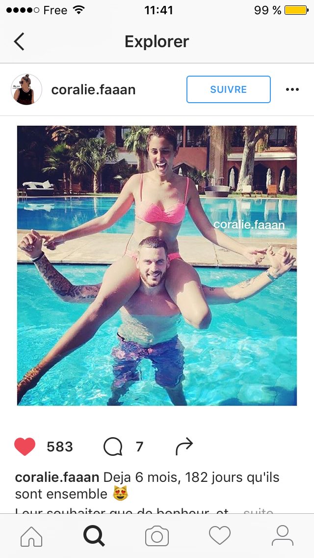 lelebeautiful30's tweet photo. 6 mois et 1 jour que vous êtes ensemble vous êtes si mignon @offss9coralie @raphou77 #Cocoraph ❤️❤️💖😍😘 https://t.co/QKKgzv21JS