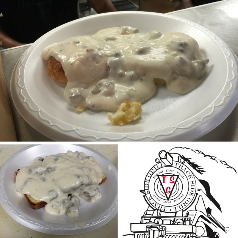 trackside_grill's tweet photo. It's always a good day for #biscuits and #gravy https://t.co/NhomTKpUUS