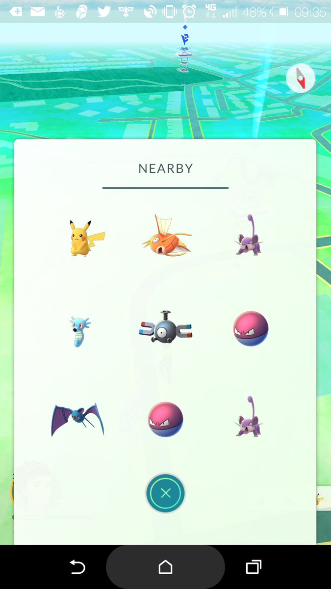 TeamInstinctGY's tweet photo. Agh! Been walking around and can't find Pikachu anywhere #PokemonGO #TeamInstict #BringBackPokeVision https://t.co/DDATbaDYnY