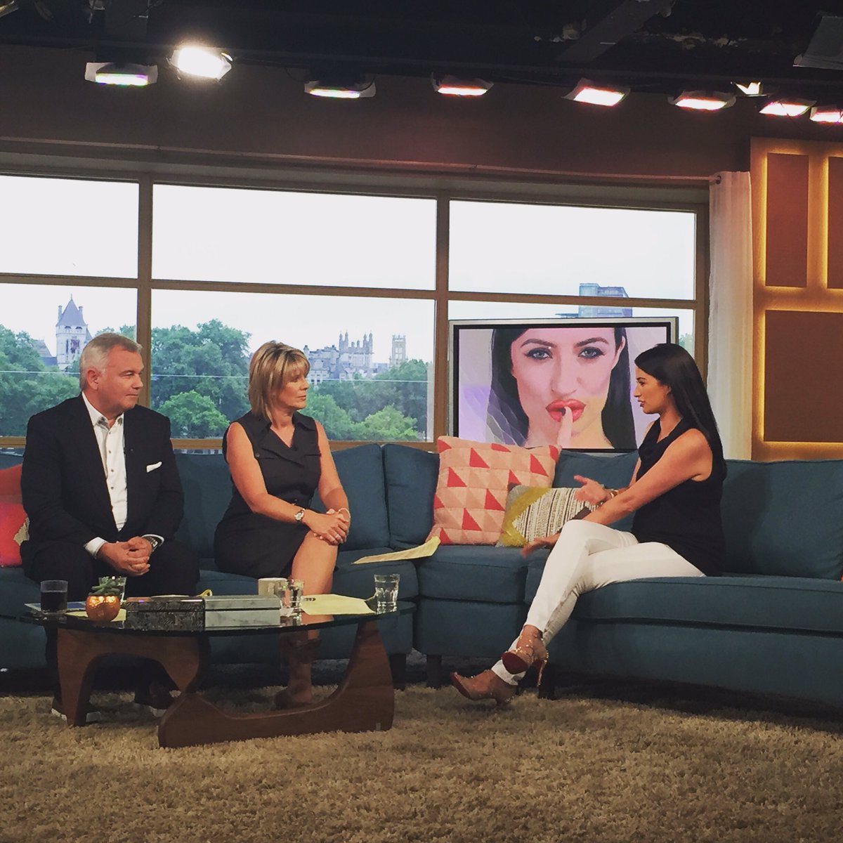 thismorning's tweet photo. She's already spent £16k on her lips alone but @chantellehought says she'll continue to have them plumped! https://t.co/y05uxIUC4m