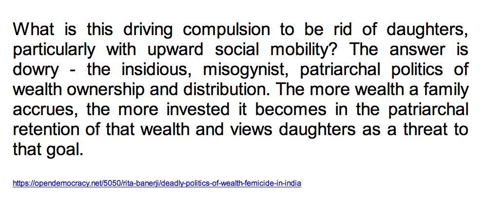 cfnmsociety's tweet photo. Excerpt from:
https://t.co/PHV1gi025T
#dowry #gemocide #patriarchy #femicide #india #money https://t.co/orAfOSO6RF
