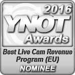 XcamsPartners's tweet photo. @cams_power is nominated for Best Live Cam Revenue Program (EU) at @YNOTdotcom Awards  2016. https://t.co/Tz3Z4E1CKn https://t.co/fL9WGXngEL