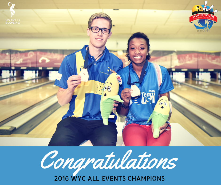 strikecloudapp's tweet photo. Congratulations to the Team and All Events Champions #2016WYC #worldbowling https://t.co/iwB8luha0Y