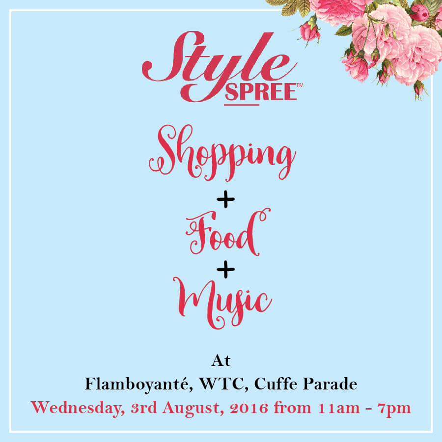 style_spree's tweet photo. It's pouring fashion this monsoon! Are you all ready? See you tomorrow at Flamboyante Cuffe Parade :) https://t.co/1JhWTkAhjw