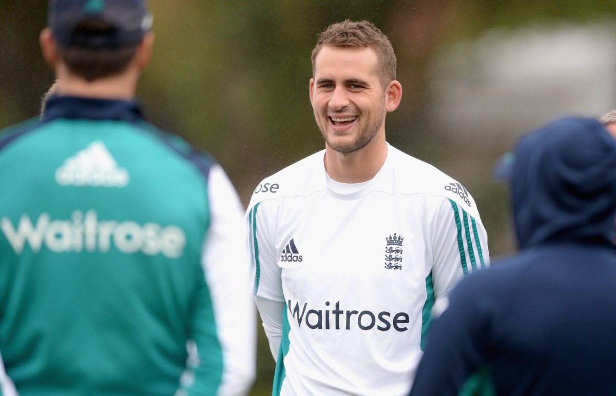 englandcricket's tweet photo. All smiles at training today 😊 🌧 https://t.co/qPcG2yBWHW