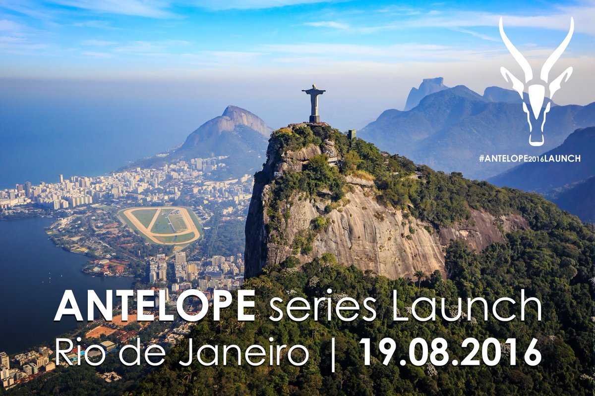 Antelope_EMS's tweet photo. Join us in #Brasil for the OFFICIAL #ANTELOPEseries launch! #ANTELOPE2016LAUNCH

➠ https://t.co/LlSyiX8w4W https://t.co/9pJqu6VqBL