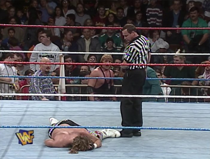 WWFRewind's tweet photo. November 20, 1995. RT if you legit believed that @ShawnMichaels actually collapsed on @WWE Monday Night #RAW. https://t.co/BFpXPlLdAr