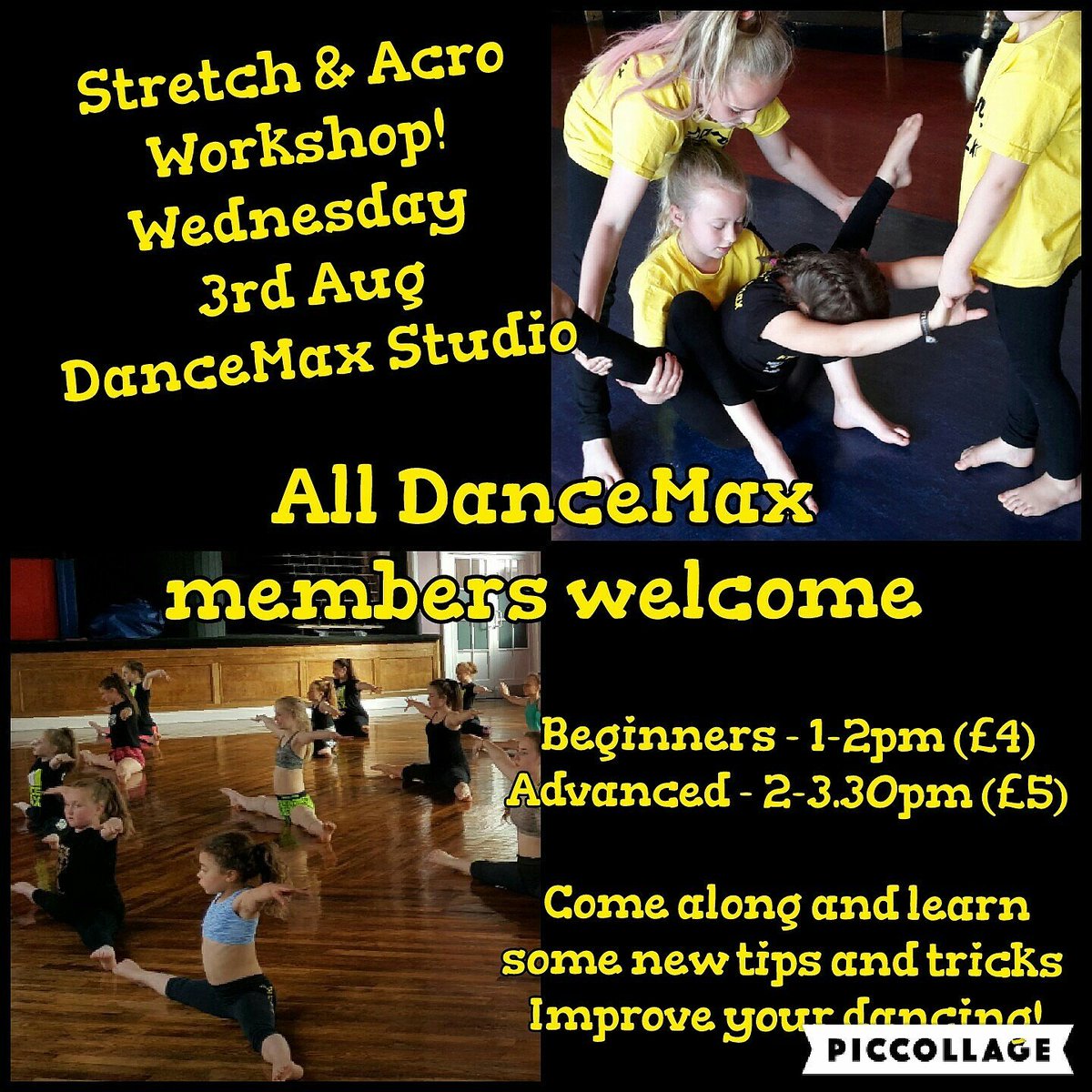 dancemaxstudio's tweet photo. Tomorrow @ DanceMax all members welcome 💛⚫💛⚫💛 https://t.co/LVMx5qk1cx