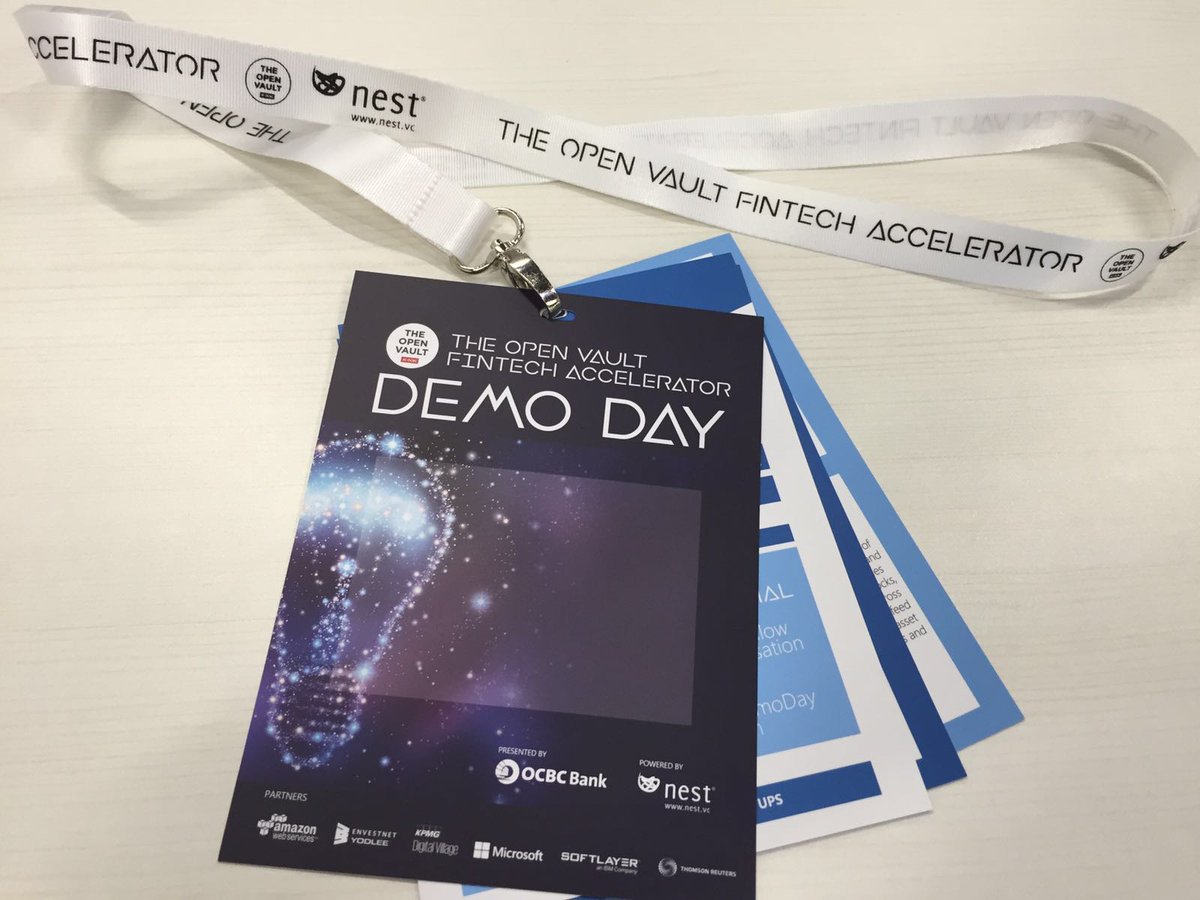 OCBCOpenVault's tweet photo. Only two days till #TOVDemoDay! Gear is steadily trickling into the Open Vault and very we're excited!! https://t.co/nHagXPE6Od