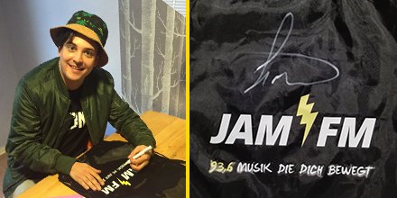 ❌VERLOSUNG❌
Du willst nen JAM FM Beutel mit Unterschrift von <a href="/TheRealLiont/">LIONT</a> ?! 
RT und folge &amp; um zu gewinnen! 💪🎉