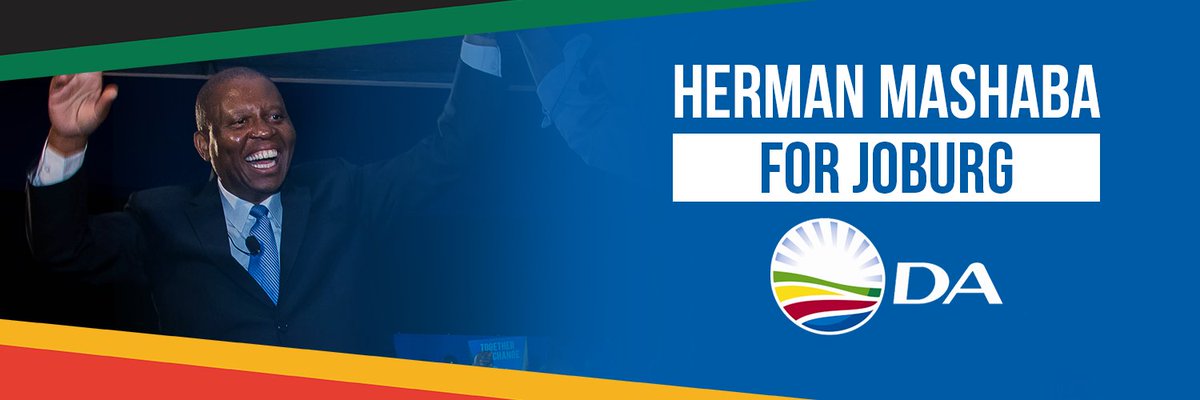 ricardomackenzi's tweet photo. #ImVotingDA because @Our_DA  leaders @HermanMashaba understands what is needed to drive Johannesburg Forward. https://t.co/eEkJh0vgzY