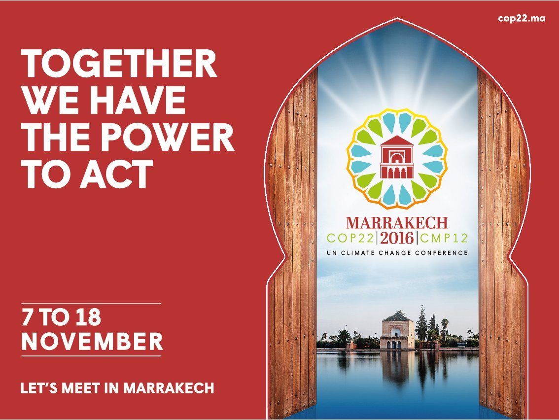 #COP22 launches communications campaign to raise awareness on #climatechange bit.ly/2aswY8T