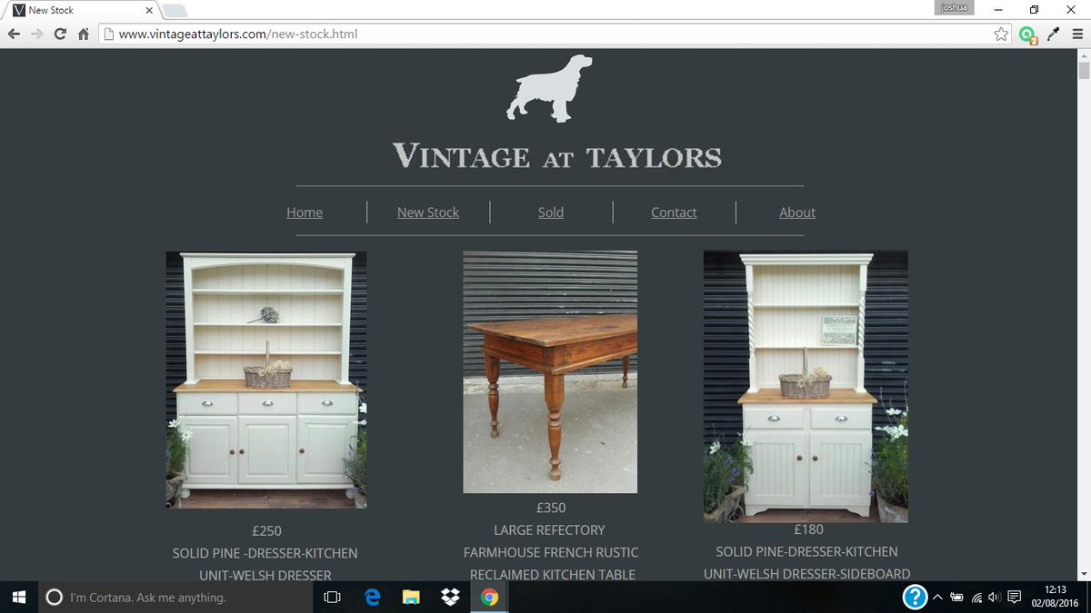 Website is all updated take a look hear 
vintageattaylors.com
<a href="/RETRulyUK/">Vintage Marketplace</a> <a href="/baskinvintage/">baskinthelimelight</a> <a href="/SellerAntique/">The Antique seller</a>