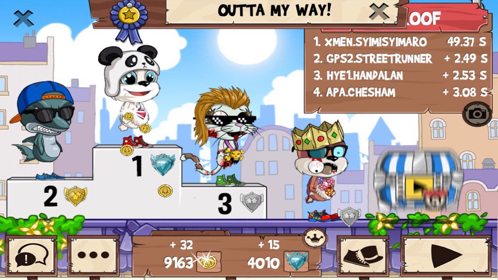Syimisyimaro_'s tweet photo. Get on my level, son! #funrun2 #streetrunner #handalan #chesham https://t.co/WE7xMJHDCT