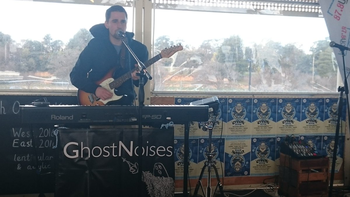 Ghost_Noises's tweet photo. thanks to Aviary Rooftop for having me and congrats to @iamkirklandd on the win. #CBR #live #Canberra #ghostnoises https://t.co/M2BWzHDdIQ