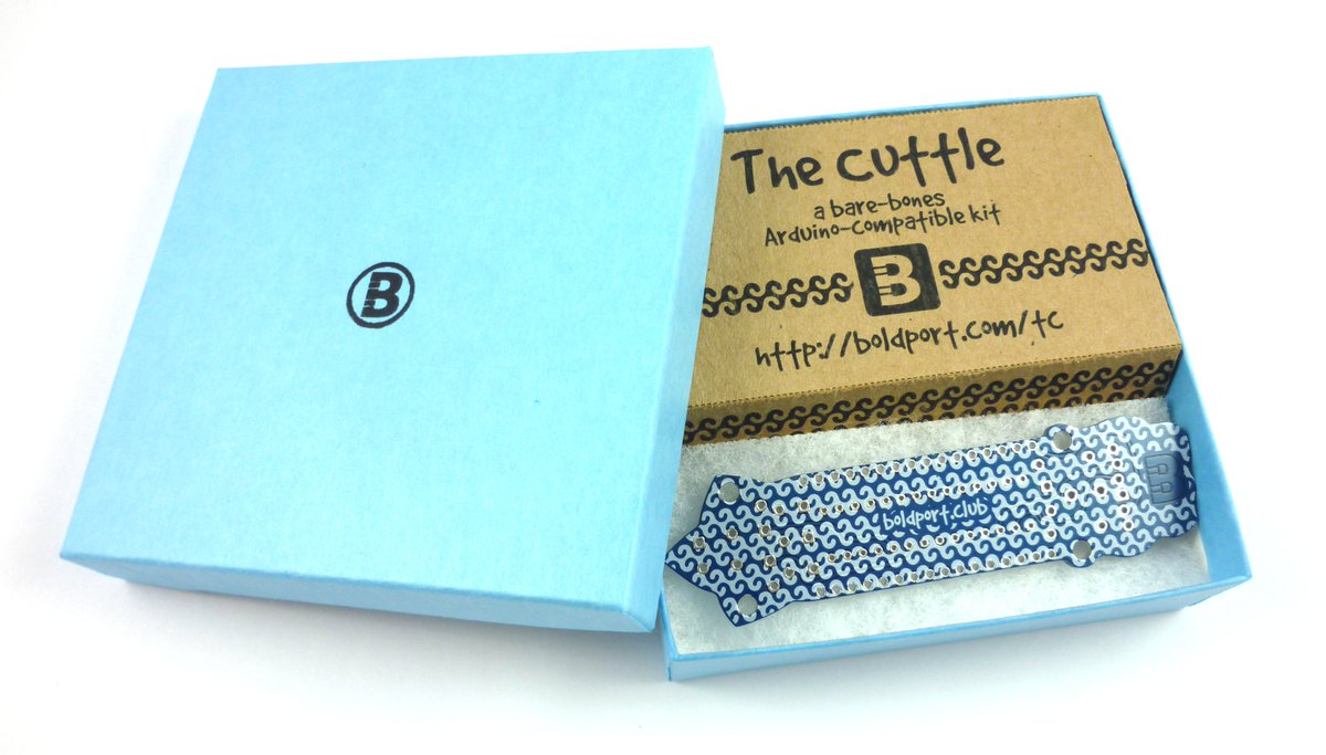 It says Cuttle but I see Cutie! :) RT @boldport: The Cuttle #BoldportClub Project #6
