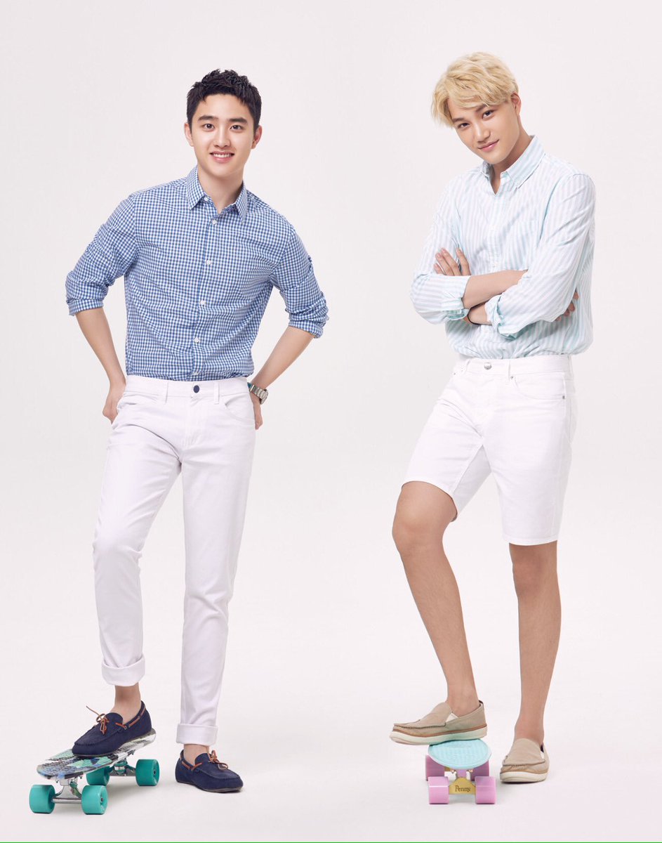 exoffical's tweet photo. [HQ] 160802 #EXO for Lotte Duty Free magazine, August 2016 issue | RadiantCY61 https://t.co/QRBS6fQhro