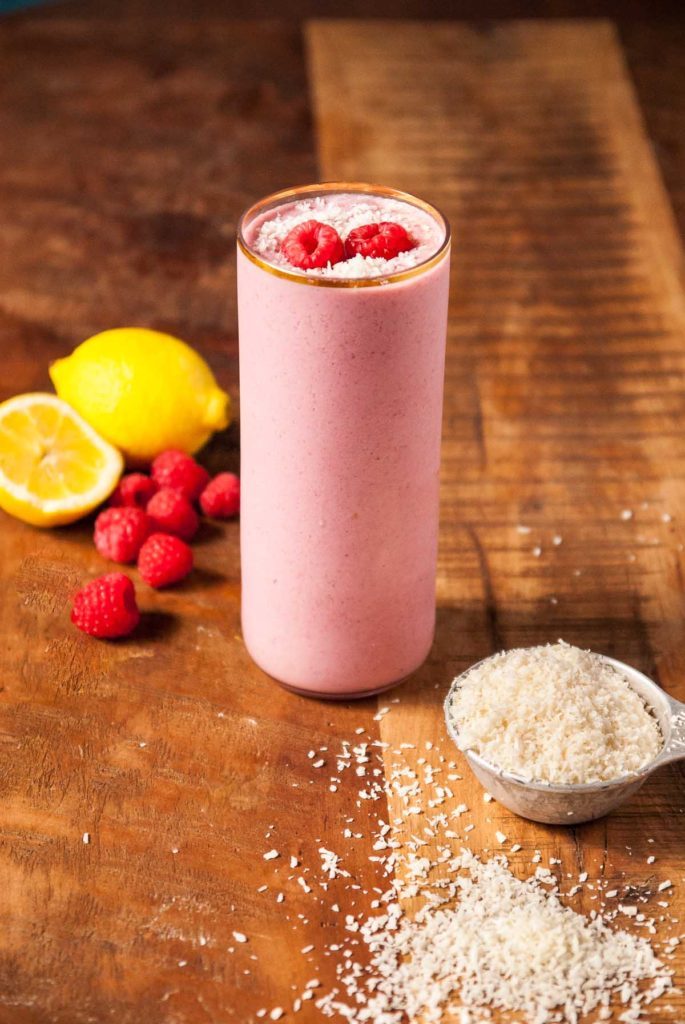 heartofabaker's tweet photo. New Post! Summertime living and smoothies!  Creamy Raspberry Coconut Smoothie https://t.co/laNUx6VgTh https://t.co/H21DYGBkcd