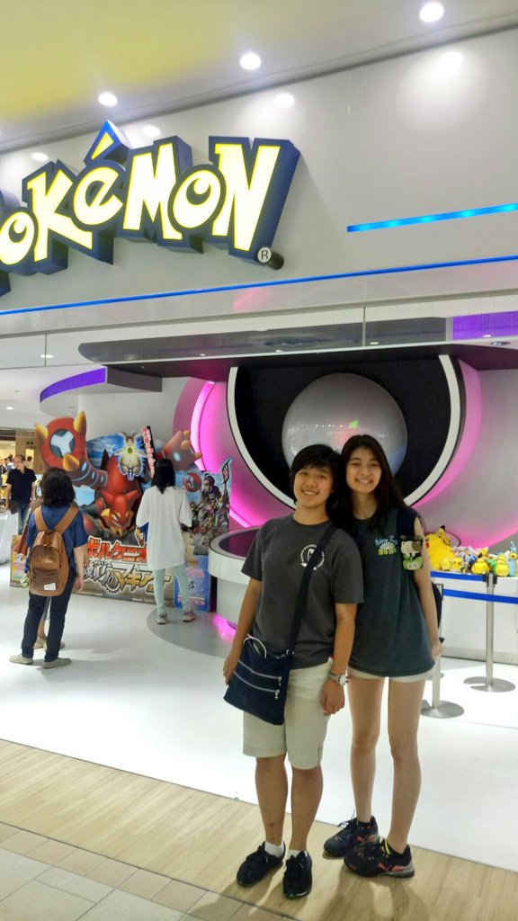 audleef's tweet image. Sunshine City's Pokemon Center was cool