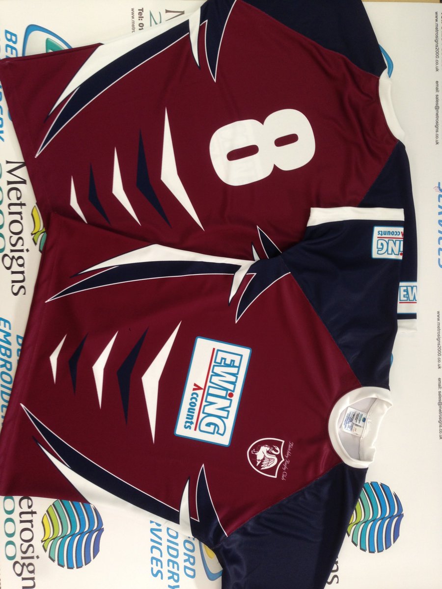 More dye sub printed playing rugby shirts supplied to the age groups at <a href="/BletchleyRUFC/">Bletchley RUFC</a> #rugby