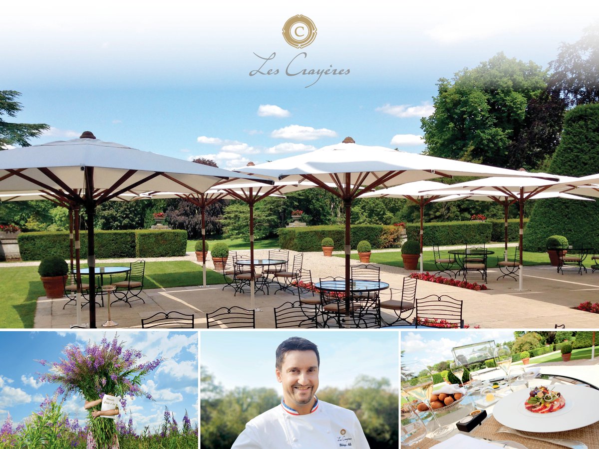 lescrayeres's tweet photo. En août, Philippe Mille vous propose une carte aux couleurs et saveurs estivales. Réservations : 03.26.24.90.00 https://t.co/VVMZ7rPGOn