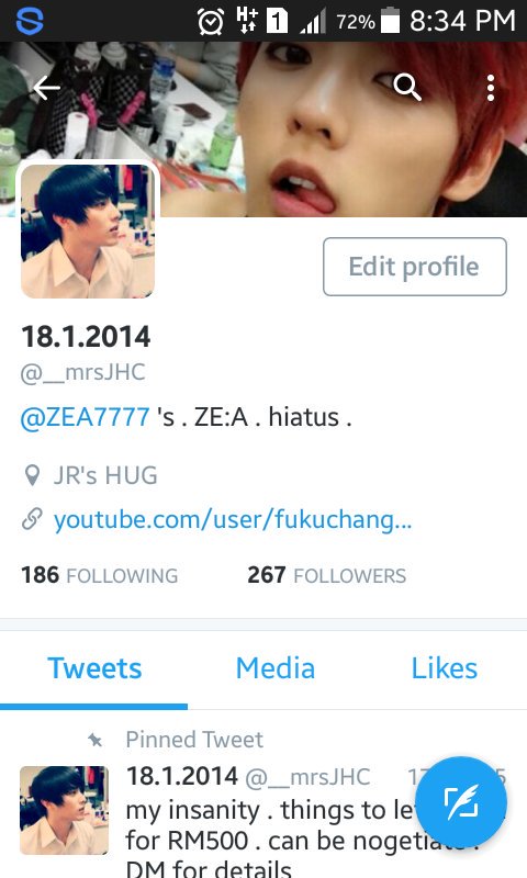 __mrsJHC's tweet photo. Homaigawddd . Im back gaiss ! https://t.co/NnwijFjoQS