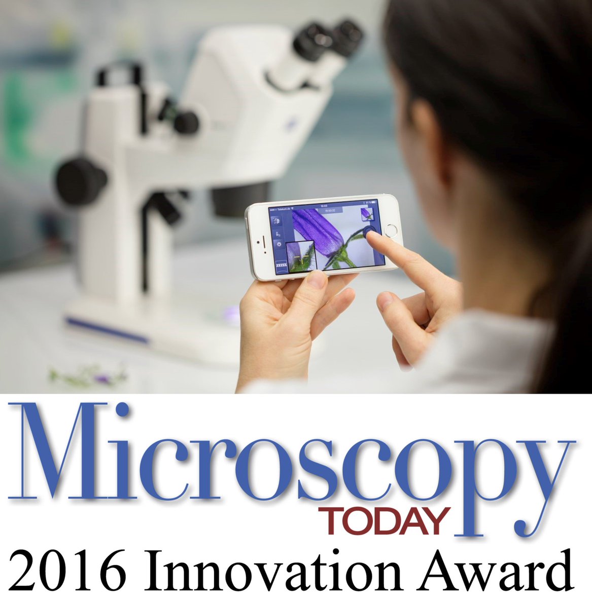 zeiss_micro's tweet photo. #Microscopy Today 2016 Innovation Award for #ZEISS Digital Classroom Solution at #MM2016Ohio https://t.co/OBUcoP61MI https://t.co/R9ZuBwfwYy