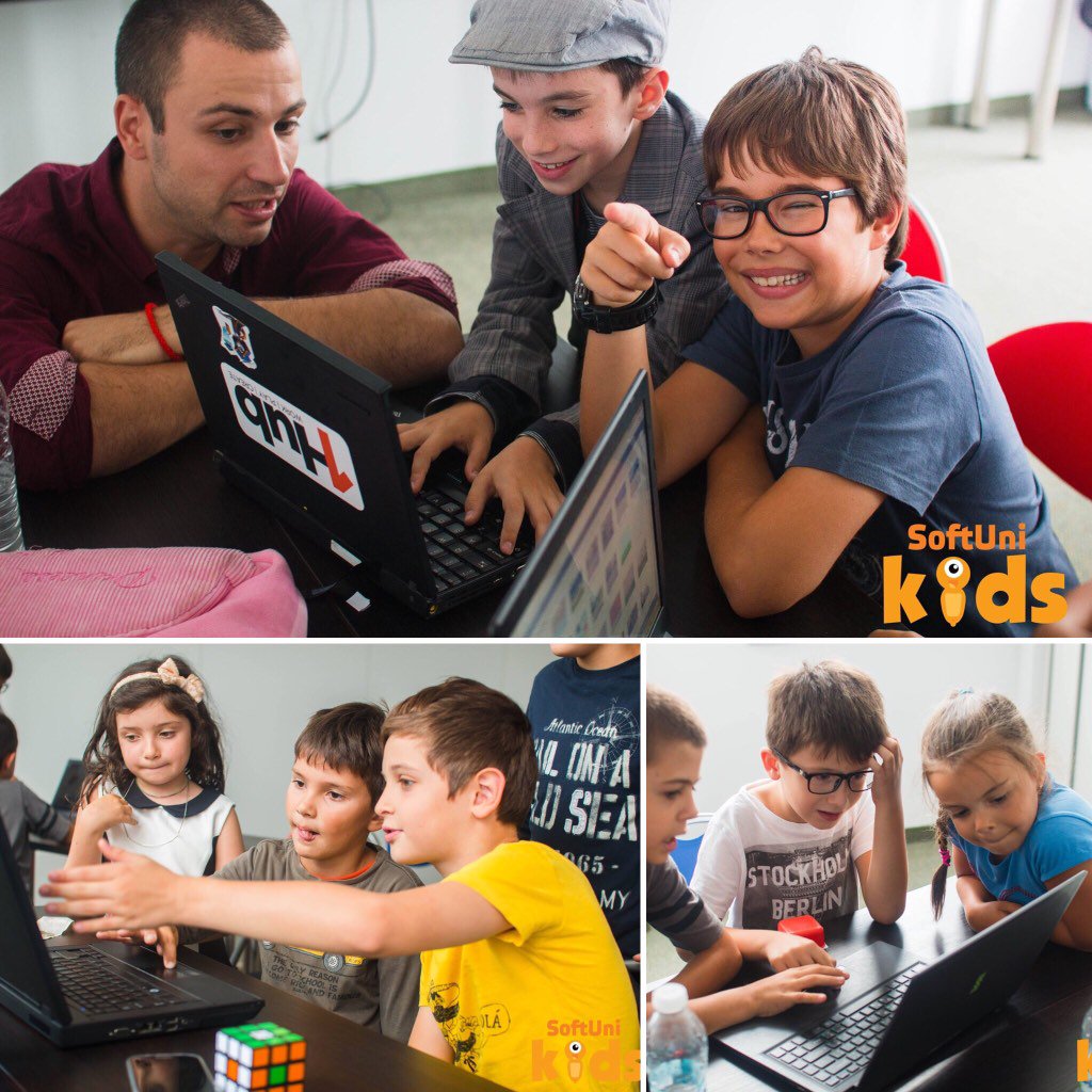 1hubio's tweet photo. Would you like your kid to study programming? Now its possible - check more about SoftUni Kidz and get 10% off! https://t.co/DmjOxjkt9s