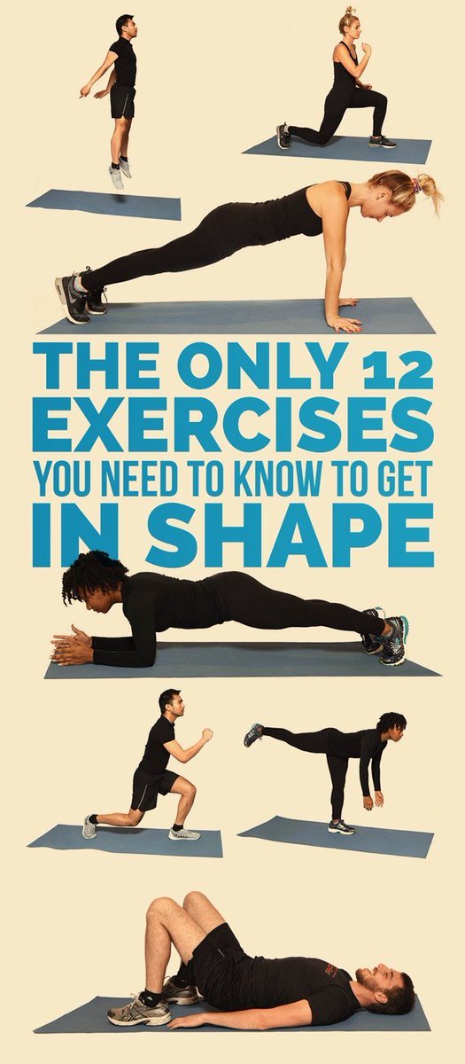 VShapeBody's tweet image. The Only 12 #Exercises You Need To Get In Shape buff.ly/2arr2zM via @buzzfeed
#VShapeBody